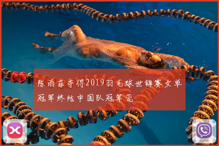 陈雨菲夺得2019羽毛球世锦赛女单冠军终结中国队冠军荒