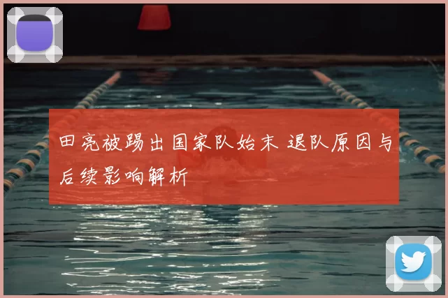 田亮被踢出国家队始末 退队原因与后续影响解析